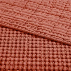 Mills Waffle Adobe Quilted Throw - Levtex Home -Cozy Home Decor Shop GUEST 04f30770 a98c 4e58 8418 c1b73807e180