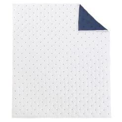 Embroidered Swiss Dot White And Navy Quilted Throw - Levtex Home 7 Embroidered Swiss Dot White And Navy Quilted Throw - Levtex Home -Cozy Home Decor Shop GUEST 08e13569 4143 47c6 9003 3ae1ea48d602