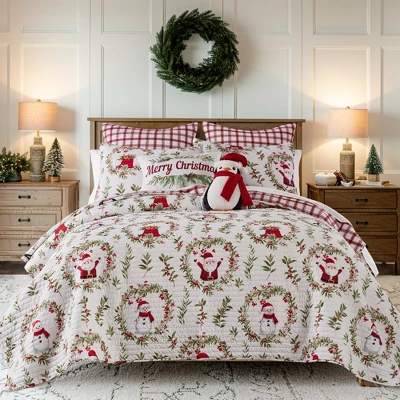 Pine & Plaid Euro Sham Set Of 2 - Levtex Home 1 Pine & Plaid Euro Sham Set Of 2 - Levtex Home