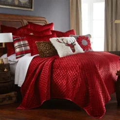 Red Velvet Holiday Quilt Set - Levtex Home 7 Red Velvet Holiday Quilt Set - Levtex Home -Cozy Home Decor Shop GUEST 0dce359b c2ef 4571 8d59 50f961b96209