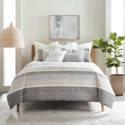 Santander Crewel Stitched Decorative Pillow - Levtex Home -Cozy Home Decor Shop GUEST 0f49c066 a623 4d88 81d3 d01911f67984