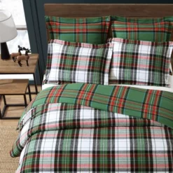 Spencer Plaid Green Euro Sham Set Of 2 - Levtex Home