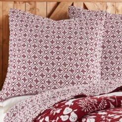 Oscar & Grace Bretton Woods Holiday Euro Sham Set - Two Euro Shams - Levtex Home