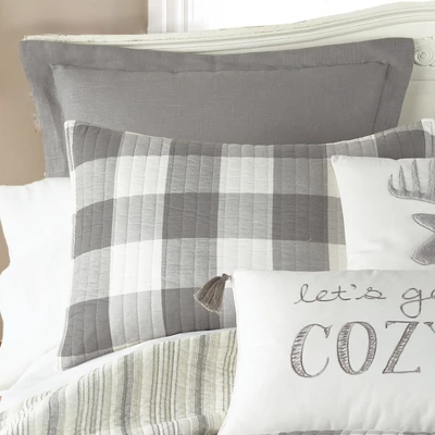 Camden Grey Euro- Set Of 2 - Levtex Home 1 Camden Grey Euro- Set Of 2 - Levtex Home