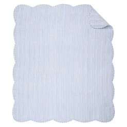 Martha Stripe Blue Quilted Throw - Levtex Home -Cozy Home Decor Shop GUEST 3a43e215 e13d 48d6 997f 993274502ab5