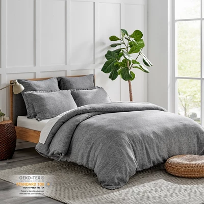 Washed Linen Duvet Cover - Levtex Home 1 Washed Linen Duvet Cover - Levtex Home