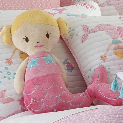 Marina Mermaid Decorative Pillow - Levtex Home 1 Marina Mermaid Decorative Pillow - Levtex Home