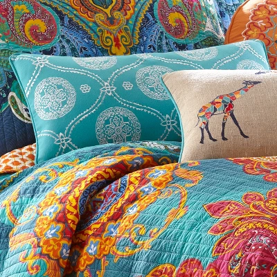 Mackenzie Medallion Decorative Pillow - Levtex Home 1 Mackenzie Medallion Decorative Pillow - Levtex Home