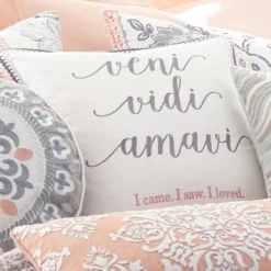 Darcy Veni Vidi Decorative Pillow - Levtex Home