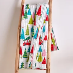 Merry & Bright Holly Jolly Holiday Quilted Throw - Levtex Home 5 Merry & Bright Holly Jolly Holiday Quilted Throw - Levtex Home -Cozy Home Decor Shop GUEST 4fa99724 1d56 4f98 a8ef 65a3bf6bf486