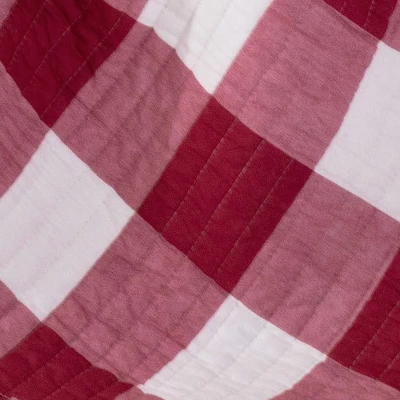 Camden Red Quilted Throw - Levtex Home 2 Camden Red Quilted Throw - Levtex Home - Image 2