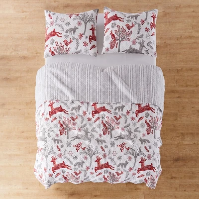 Winterland Holiday Quilt Set - Levtex Home 4 Winterland Holiday Quilt Set - Levtex Home - Image 4