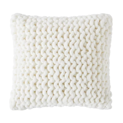 Macallister Cable Knit Decorative Pillow - Levtex Home 3 Macallister Cable Knit Decorative Pillow - Levtex Home - Image 3