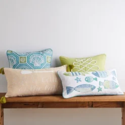 Ocean Springs Embroidered Fish Decorative Pillow - Levtex Home -Cozy Home Decor Shop GUEST 68d6612f 3846 4948 80f8 7d71a84f0573