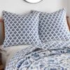 Lorrance Blue Euro Sham Set - Two Euro Shams - Levtex Home