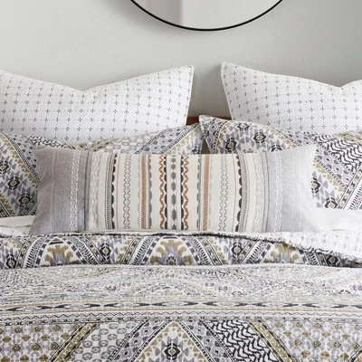 Etrada Stripes Pillow -Levtex Home 2 Etrada Stripes Pillow -Levtex Home - Image 2