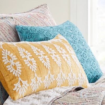 Presidio Royal Blue Decorative Pillow - Levtex Home 1 Presidio Royal Blue Decorative Pillow - Levtex Home