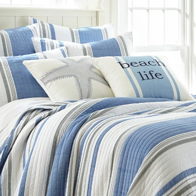 St Bart Quilt And Pillow Sham Set - Levtex Home 1 St Bart Quilt And Pillow Sham Set - Levtex Home