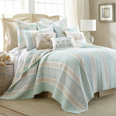 Stone Harbor Beach Time Decorative Pillow - Levtex Home 2 Stone Harbor Beach Time Decorative Pillow - Levtex Home - Image 2