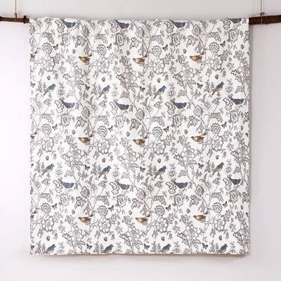 Mockingbird Toile Quilt And Pillow Sham Set - Levtex Home 4 Mockingbird Toile Quilt And Pillow Sham Set - Levtex Home - Image 4