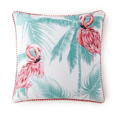 Dariya Flamingo Pillow - Levtex Home 1 Dariya Flamingo Pillow - Levtex Home