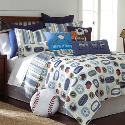 MVP Home Run Decorative Pillow - Levtex Home 2 MVP Home Run Decorative Pillow - Levtex Home - Image 2