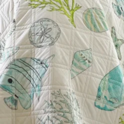 Biscayne Quilt Set - Teal, Green, Aqua - Levtex Home 10 Biscayne Quilt Set - Teal, Green, Aqua - Levtex Home -Cozy Home Decor Shop GUEST d2f7b75a 715c 44b3 afc2 cae641e553d6