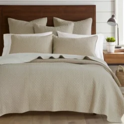 Cross Stitch Quilt Set - Levtex Home