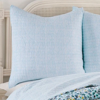 Calico Multicolored Euro Sham Set - Two Euro Shams - Levtex Home 1 Calico Multicolored Euro Sham Set - Two Euro Shams - Levtex Home