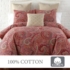 Spruce Red Duvet Set - Levtex Home -Cozy Home Decor Shop GUEST e9dbca6f d56d 42f4 87d4 29b5b6f7302f