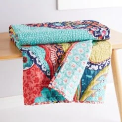 Jules Bohemian Quilted Throw - Levtex Home