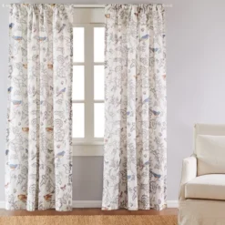 Mockingbird Toile Lined Curtain Panel With Rod Pocket - Levtex Home 5 Mockingbird Toile Lined Curtain Panel With Rod Pocket - Levtex Home -Cozy Home Decor Shop GUEST fc582251 98e7 48e4 8f01 c27673485c28