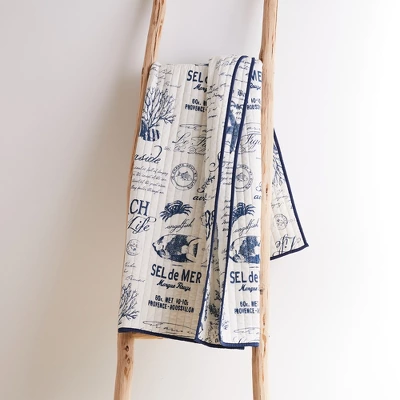 Beach Life Quilted Throw - Levtex Home 2 Beach Life Quilted Throw - Levtex Home - Image 2